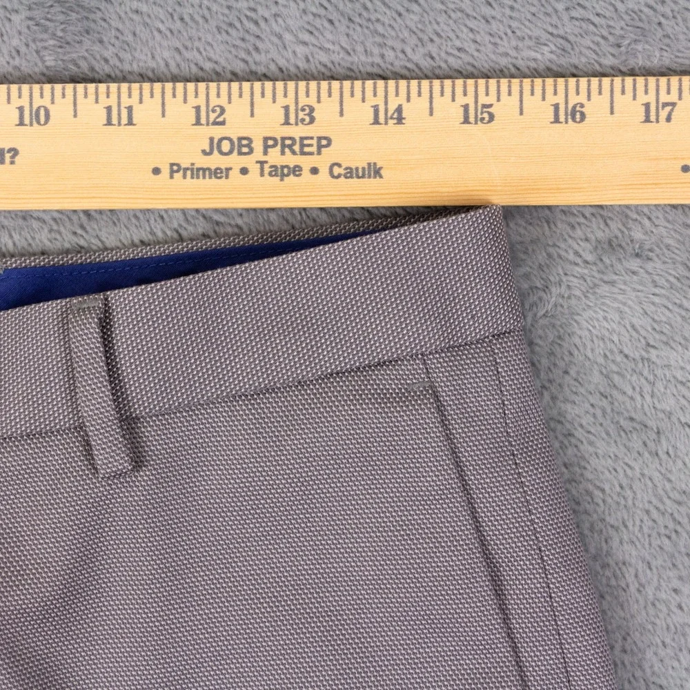 NWT Banana Republic Dress Pants Tailored Slim Fit Mens 30x30 Gray Cotton